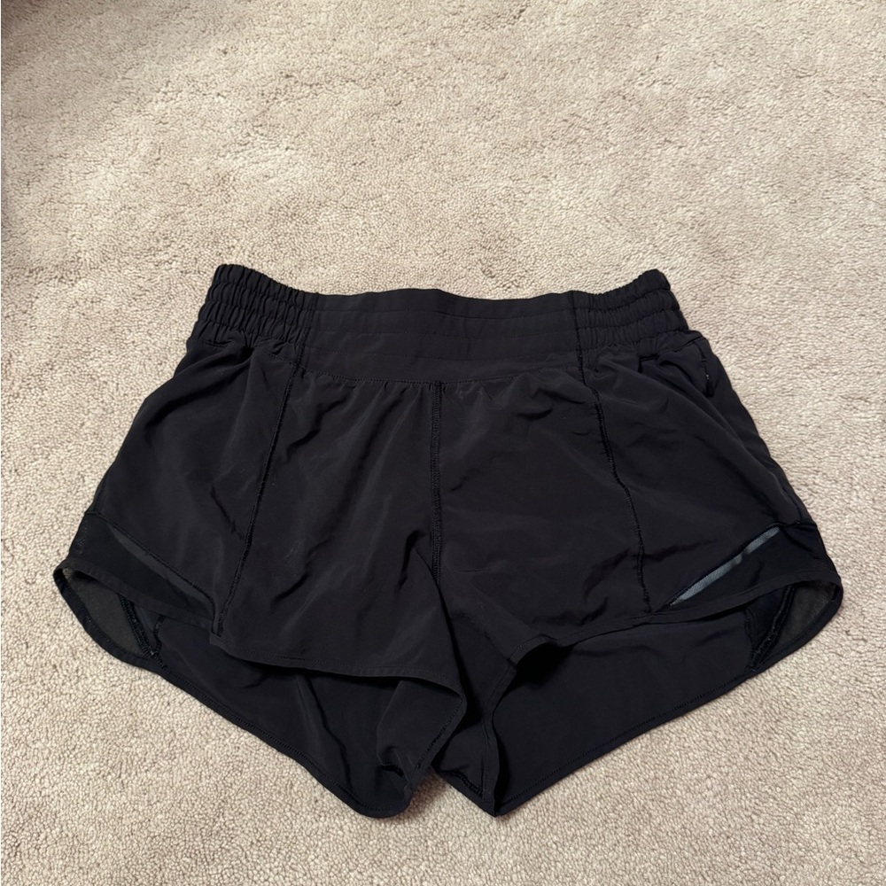 Lululemon Women's Black Athletic Shorts